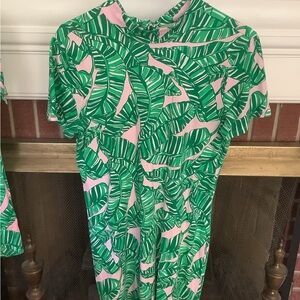 NWOT Lilly Pulitzer Hallie Dress in “Let’s Go Bananas” Sz M